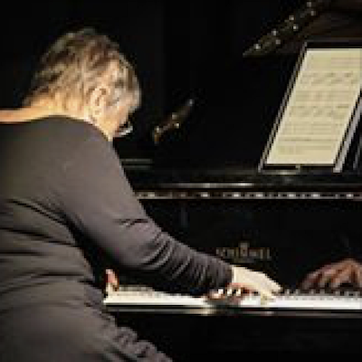 Diedre Irons playing the Schimmel piano