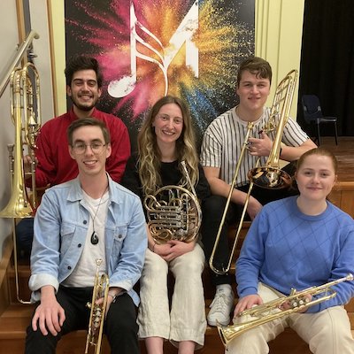 Our MMF 2022 Brass Quintet