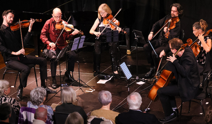 Performing the Ernő Dohnányi Sextet - the final work in the 2024 Festival