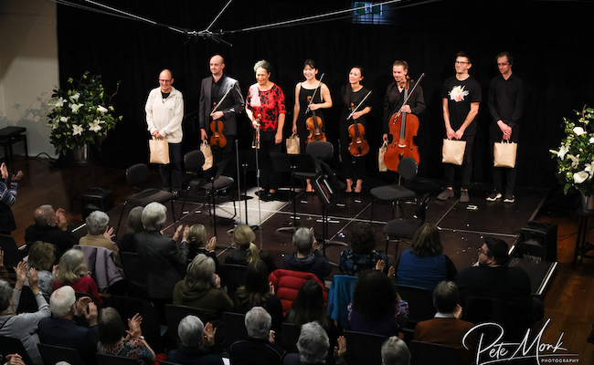 Musicians taking a final bow at the end of the 2023 Festival