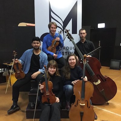 The string quintet from the New Zealand School of Music