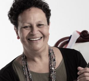 Wilma Smith with violin