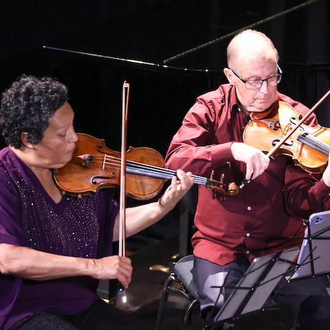 Artistic Directors, Wilma Smith and Donald Arrmstrong (Photo: Pete Monk)