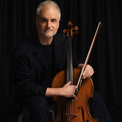 Ashley Brown with Libby the cello